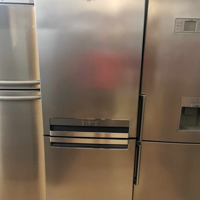 Ψυγειοκαταψύκτης WHIRLPOOL INOX INVERTER Ενεργειακή κλάση A++ Full No Frost